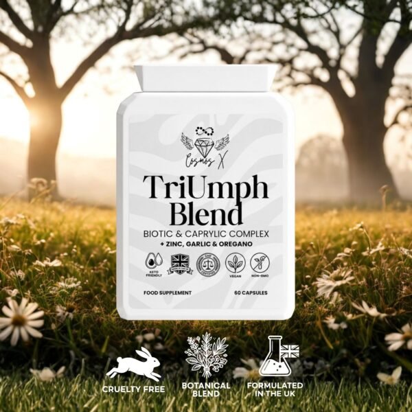 TriUmph Blend | Biotic & Caprylic Complex + Zinc, Garlic & Oregano