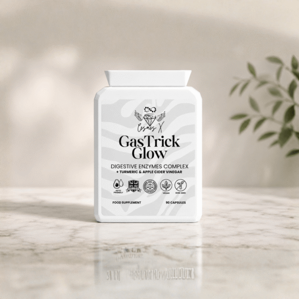 GasTrick Glow | Digestive Enzyme Complex + Turmeric & AC Vinegar