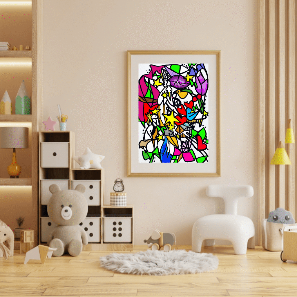 Protection Art Cosmos X Talisman Baby Room